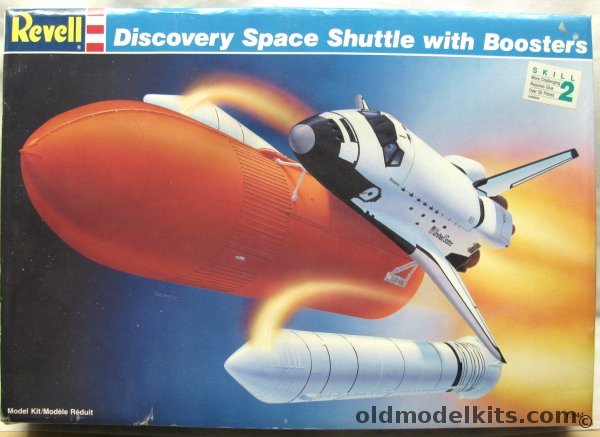 Revell 1/144 Space Shuttle with Boosters and Launch Pad - Columbia / Enterprise / Challenger / Atlantis / Discovery, 4544 plastic model kit